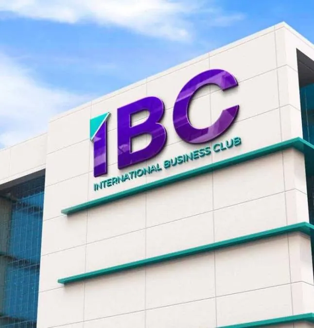 IBC 国际商圈俱乐部大楼标识